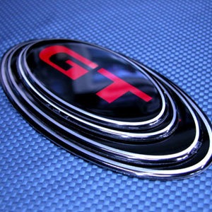 맥스오토 GT/VIP혼 순정교체형 고광택 알루미늄 엠블렘(4사이즈/3칼라) 지티 VIP GT엠블렘
